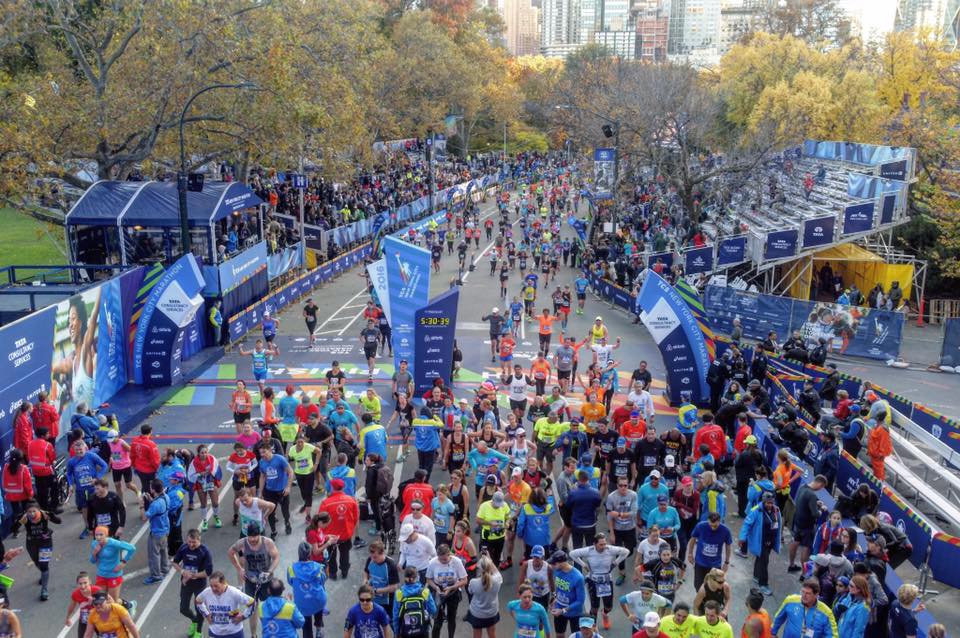 El Maratón más grande de la historia El Maratón de Nueva York 2016.