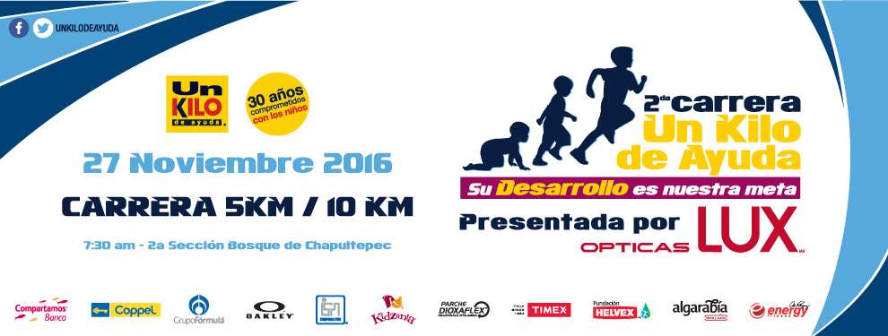 2da CARRERA UN KILO DE AYUDA - CARRERA 5K y 10K