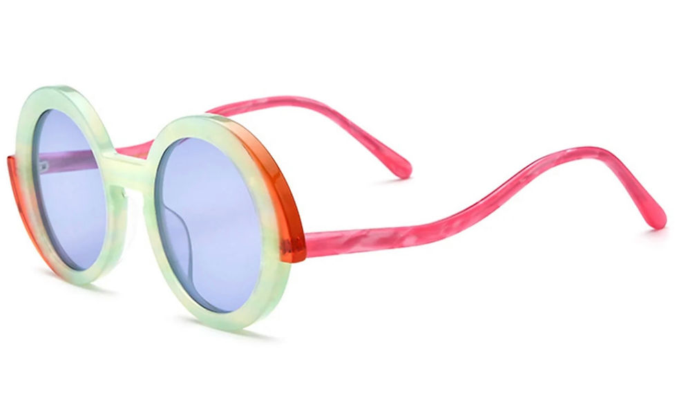 Juicy Waves acetate frame sunglasses 