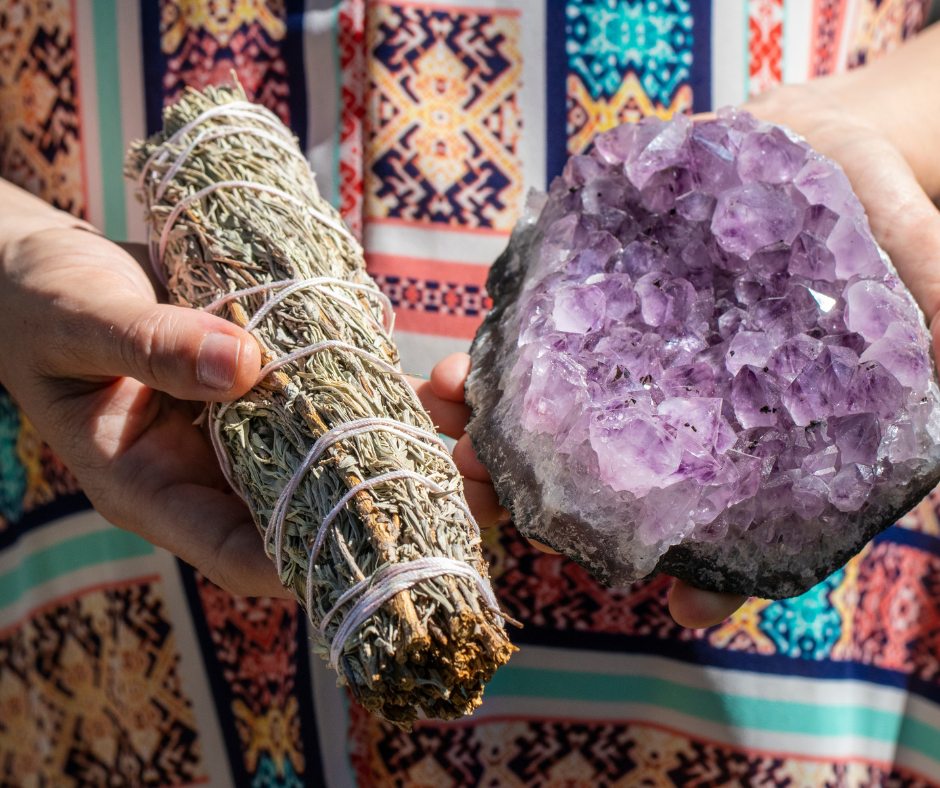 Crystals and Herbs for Shadow Healing
