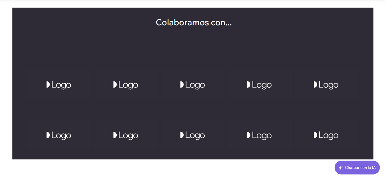 marcas colaboradoras pagina web