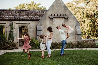 Fun, candid, summer family photography at Hartwood Acres Mansion outside of Pittsburgh, PA.