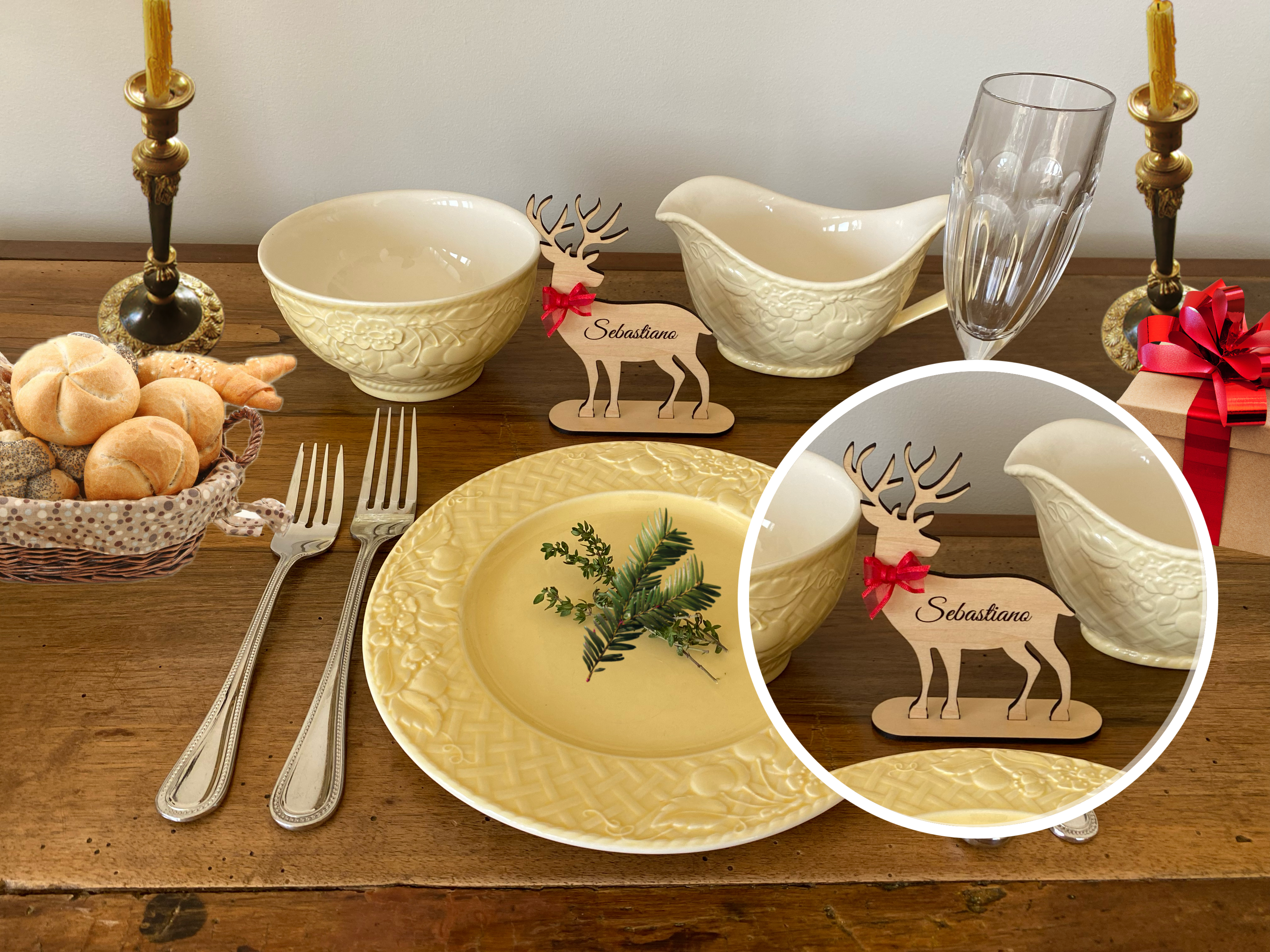 Personalized Place Setting Markers