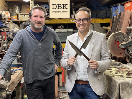Richard Cooper from “Dog Boy Knives”