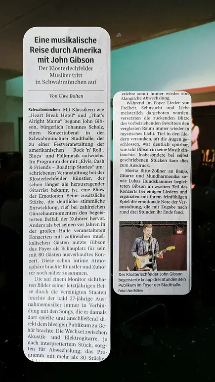 John Gibson Zeitung