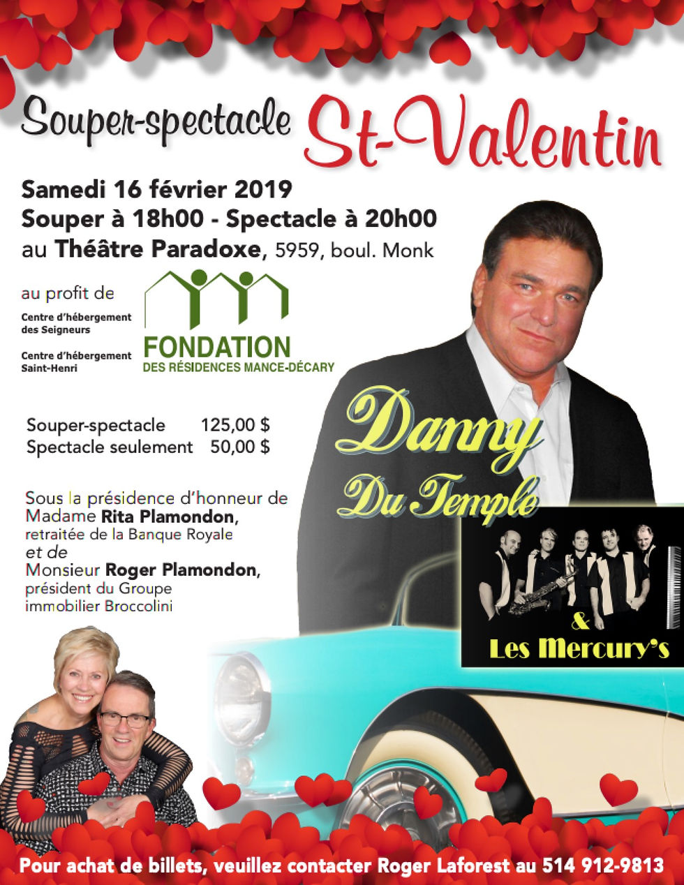 Souper-spectacle St-Valentin