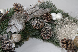 Détail Sapin Givré