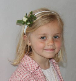 Serre tête  en satin