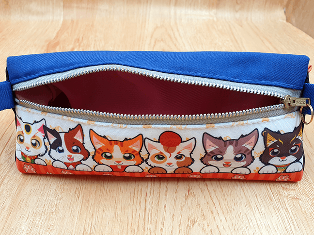 Thumbnail: Cat Triangle Pencil Case