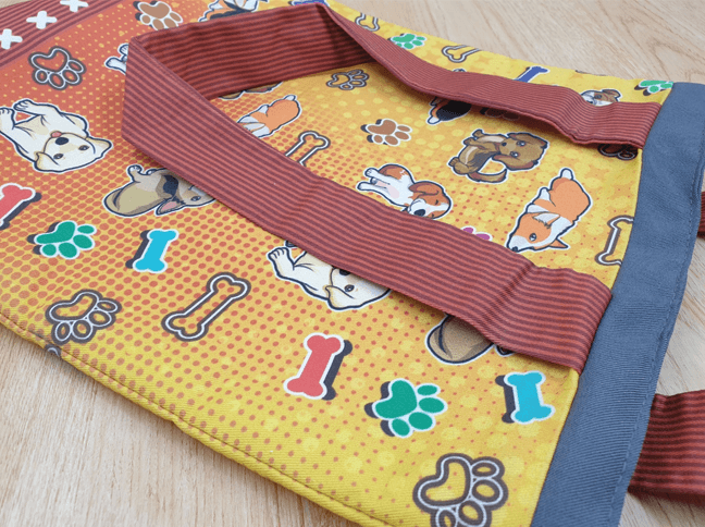 Thumbnail: Dog Handmade Tote Shoulder Bag