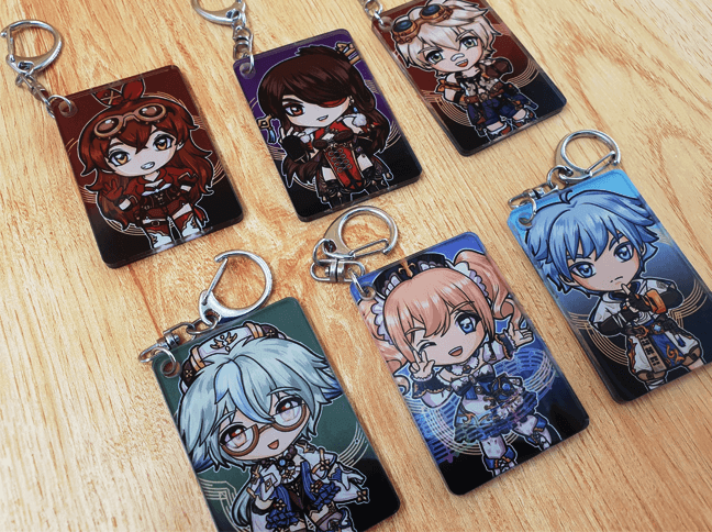 Thumbnail: Genshin Impact Acrylic keychains