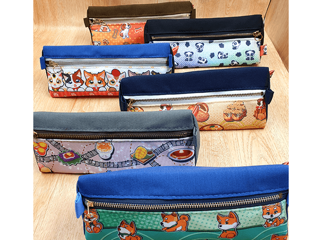 Thumbnail: Shiba Inu Triangle Pencil Case