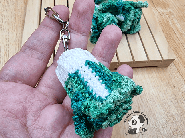Thumbnail: Lettuce Crochet Keychain