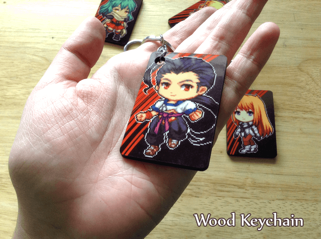 Thumbnail: Xenogears keychains
