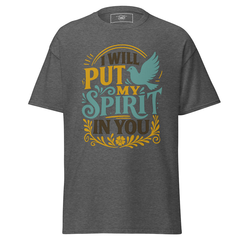 Thumbnail: I Will Put My Spirit In You Unisex T-Shirt