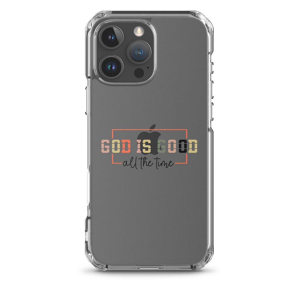 Thumbnail: God is Good Case for iPhone® Case (clear)
