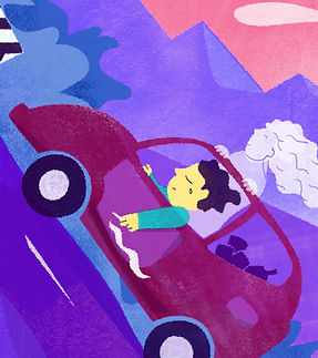 Driving Uphill 