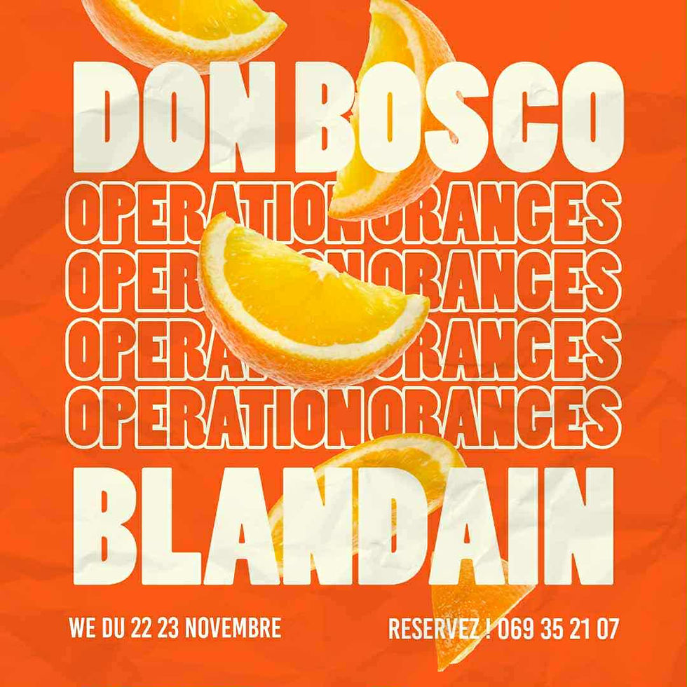 43ᵉ Opération Oranges: un fruit, un sourire, un avenir