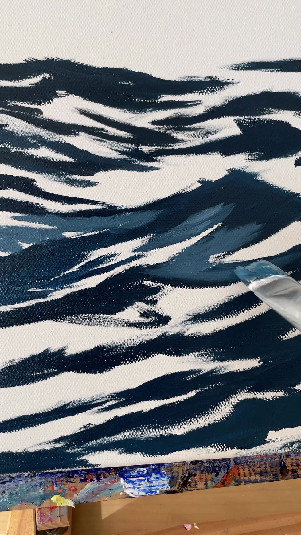 Thumbnail: Ocean Wave Oil Painting Workshop