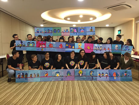 Corporate Art Jam with GovTech