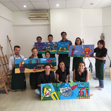 Corporate Art Jam with BMW Asia