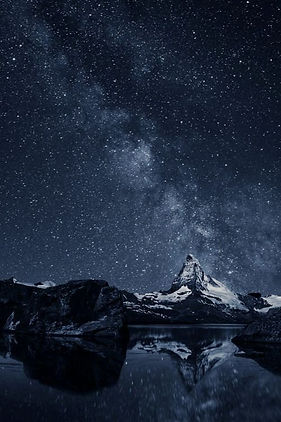 Galaxy Mountain (Acrylic Painting Workshop)