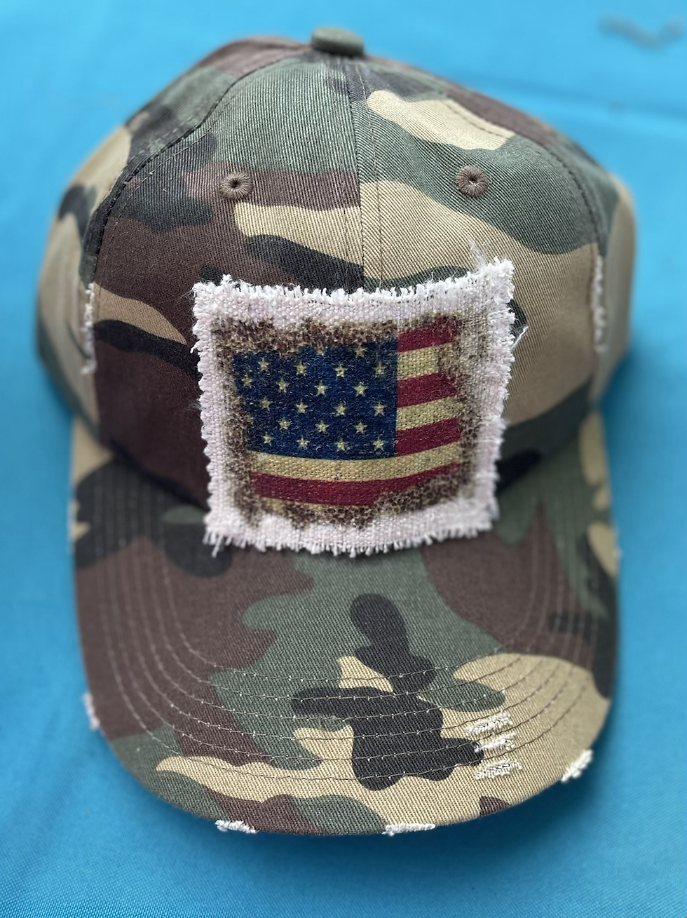 Thumbnail: Distressed Patch Hat