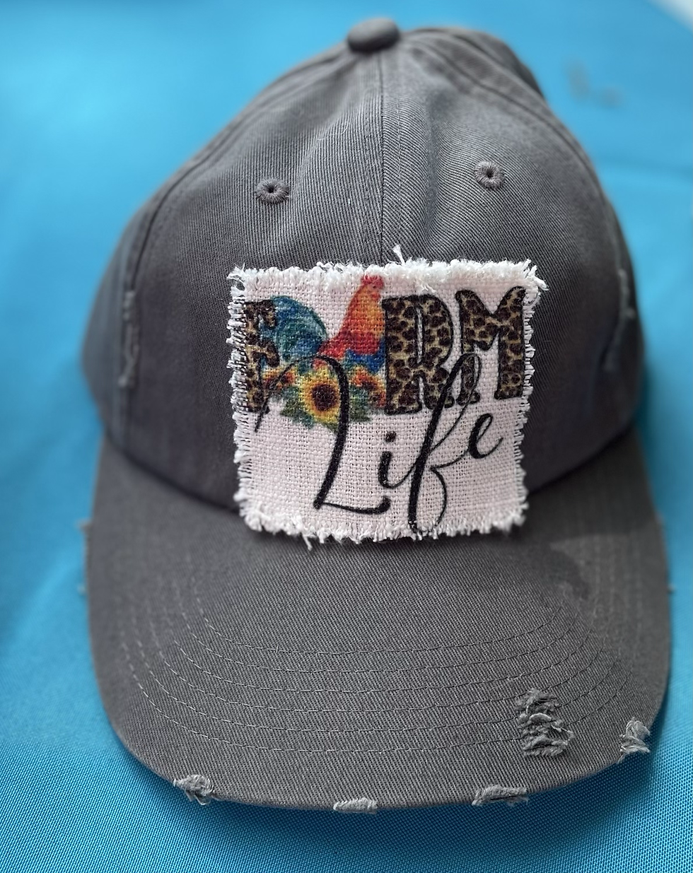 Thumbnail: Distressed Patch Hat