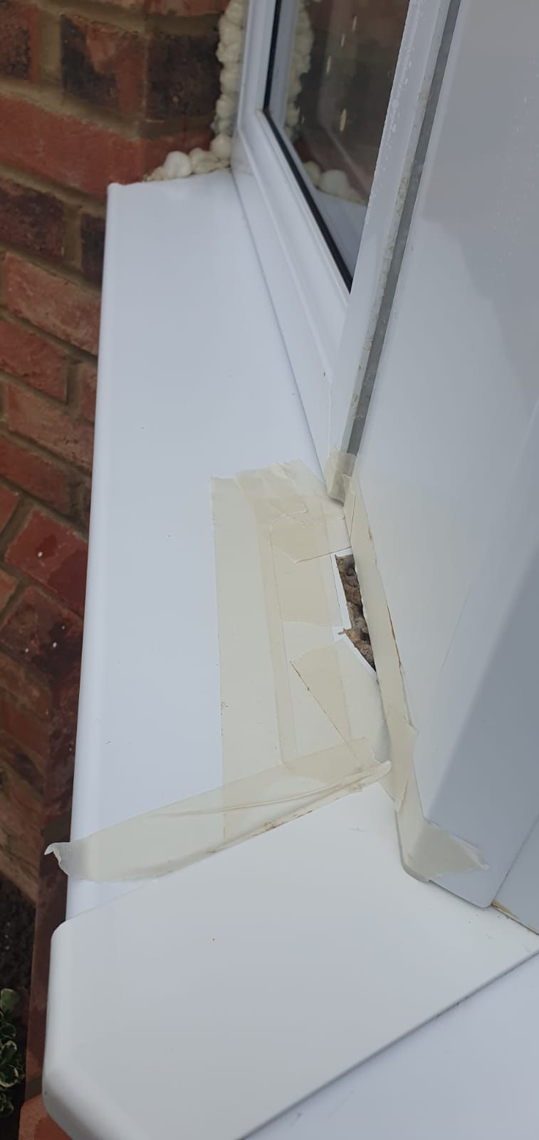 UPVC window sill