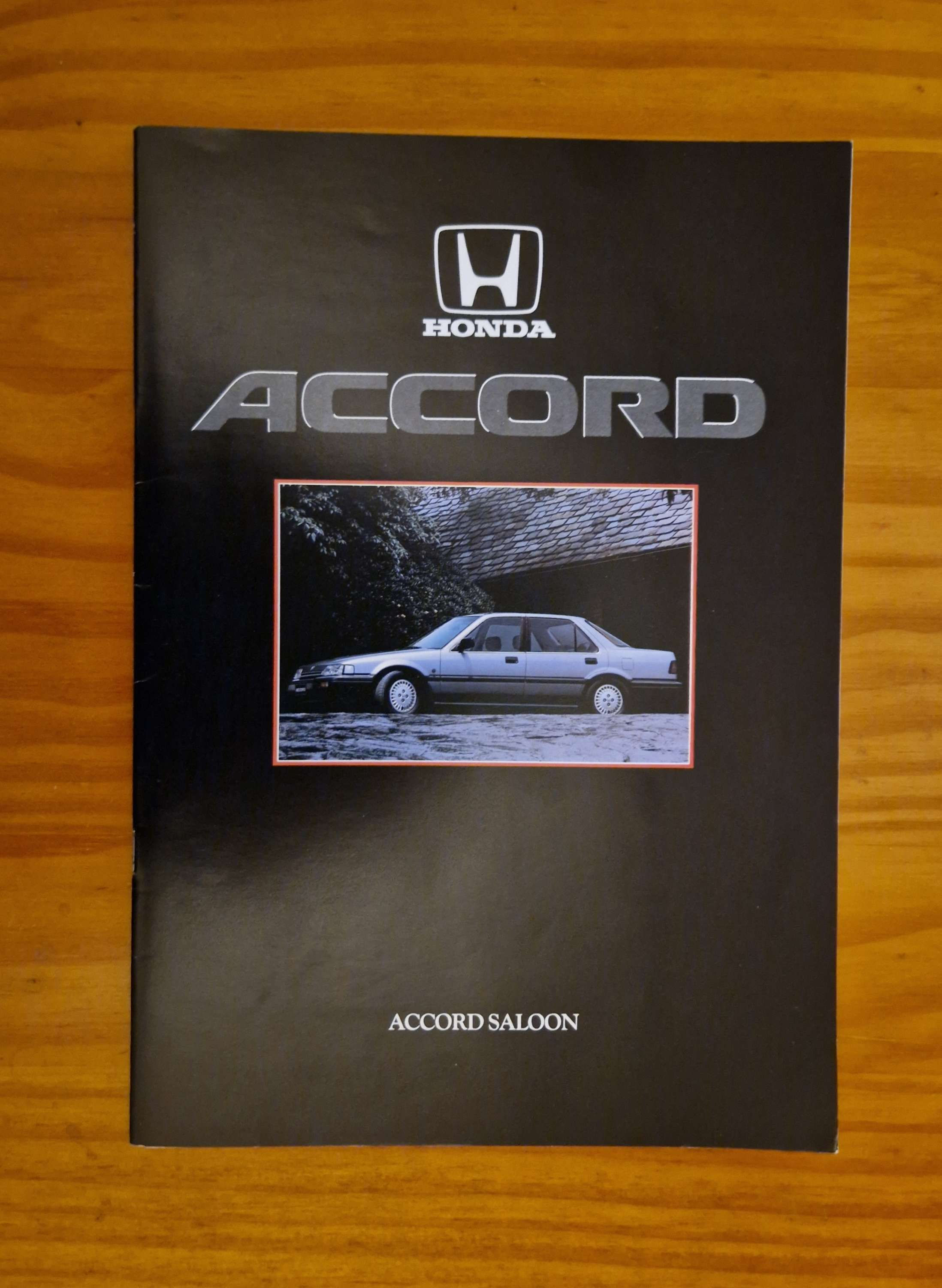 Honda Accord CA dealer brochure