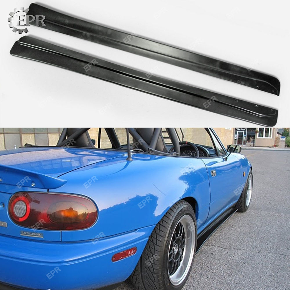 Mazda NA MX5 FRP Side Skirt Extensions Pair