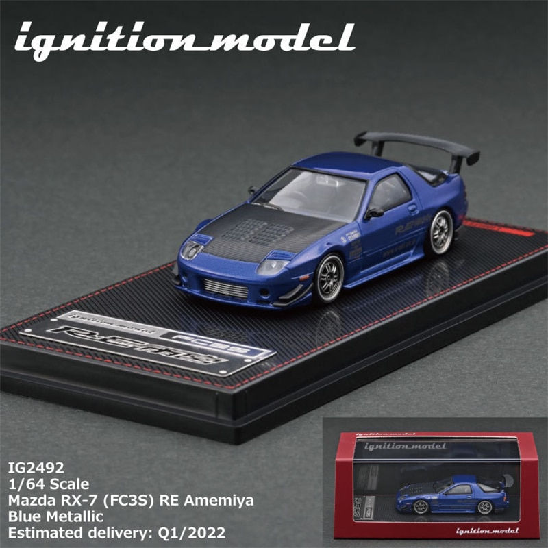 Thumbnail: IG 1:64 Mazda RX-7 (FC3S) RE Amemiya Model Car