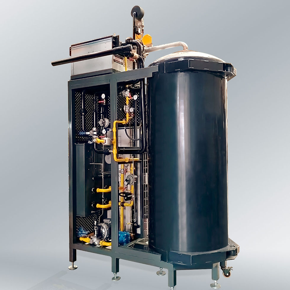 Generador de atmósfera de endo-gas en proceso de fabricación