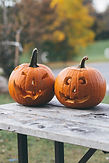 ハロウィーンのカボチャ