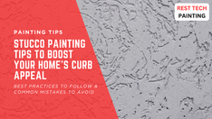 stucco home painting tips