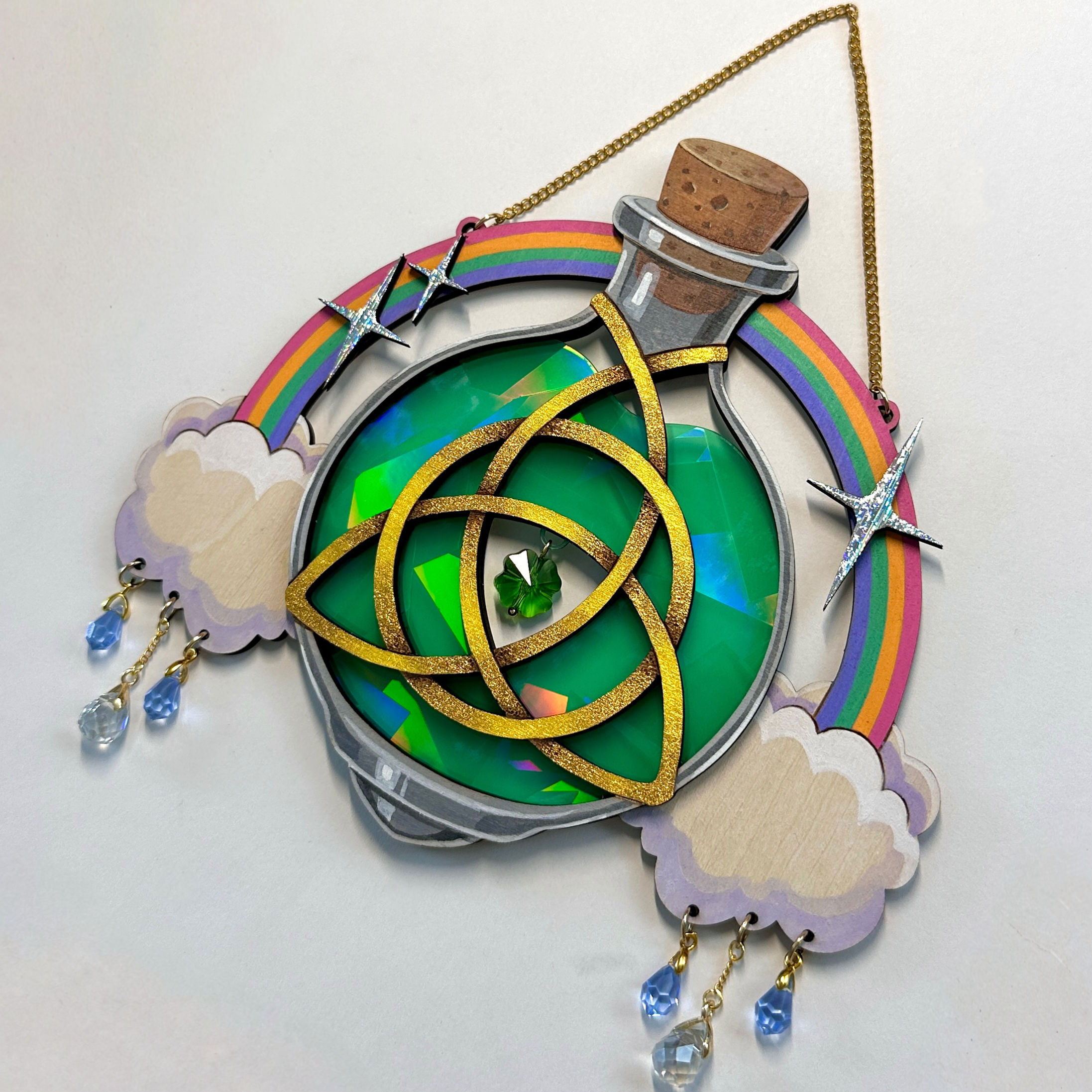 “Prismatic Elixirs” suncatcher collection