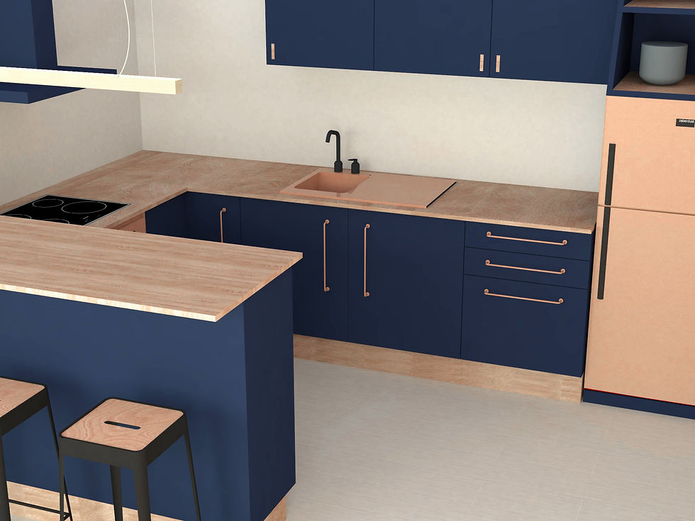80 m2 Appartment