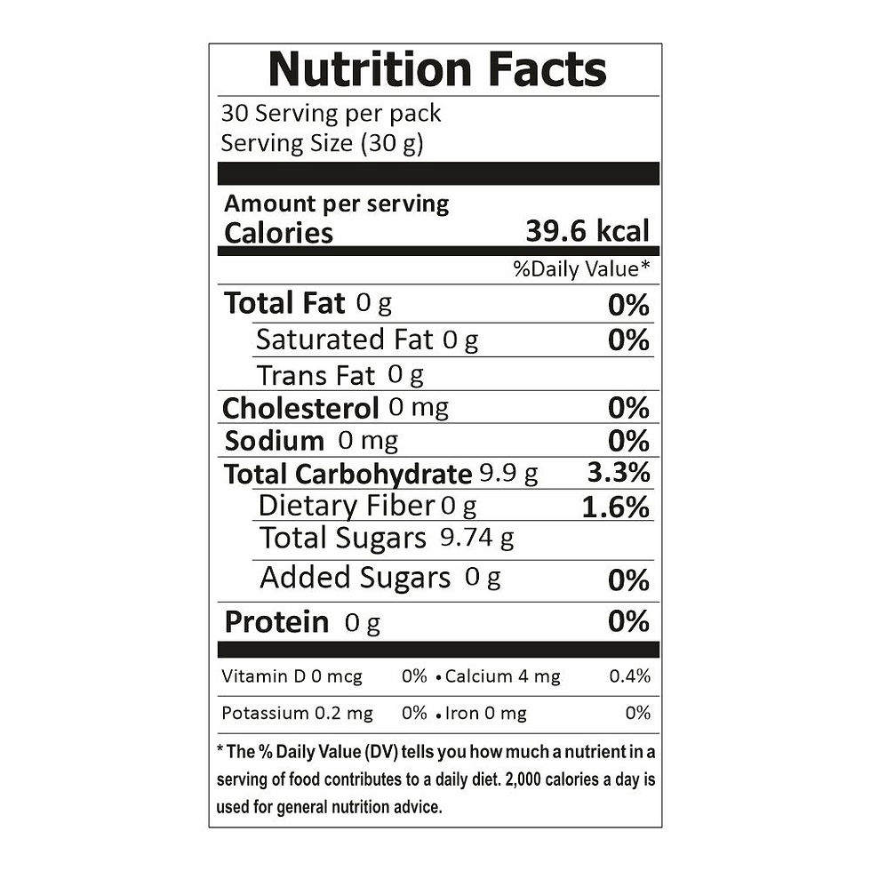 Thumbnail: Just Organik Organic Sugar Brown (Raw & Unrefined) 2 lbs
