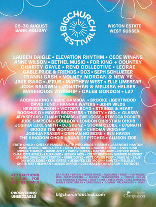 NEWS: BIG CHURCH FESTIVAL LINEUP ANNOUNCED