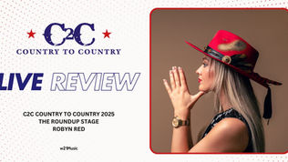 C2C COUNTRY TO COUNTRY 2025 - THE ROUNDUP STAGE - ROBYN RED