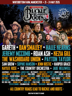 BUCKLE & BOOTS ANNOUNCES FULL 2026 LINEUP