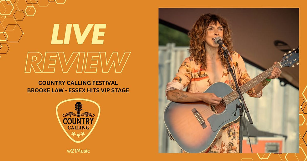 COUNTRY CALLING FESTIVAL - BROOKE LAW - ESSEX HITS VIP STAGE