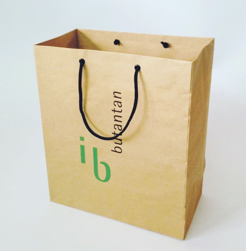 Sacolas Instituto Butantan Kraft 125gr
