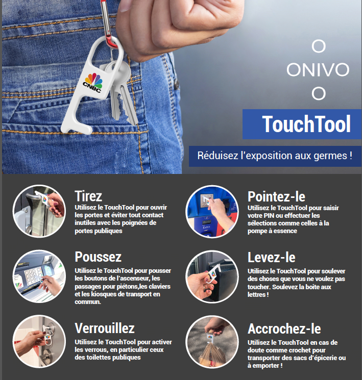 Thumbnail: TouchTool! Reduce exposure to germs! (Single unit version)