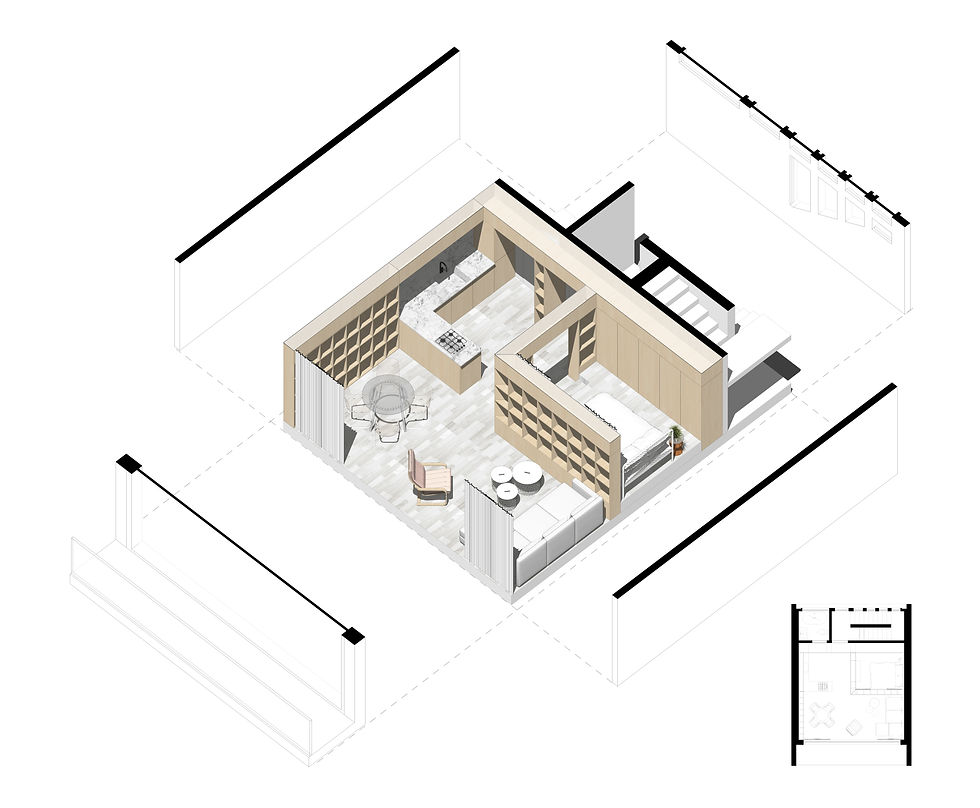 Axo Studio Apartment