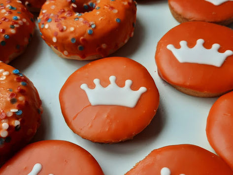 Oranje koekjes
