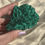 Thumbnail: Rå malakitt spacement