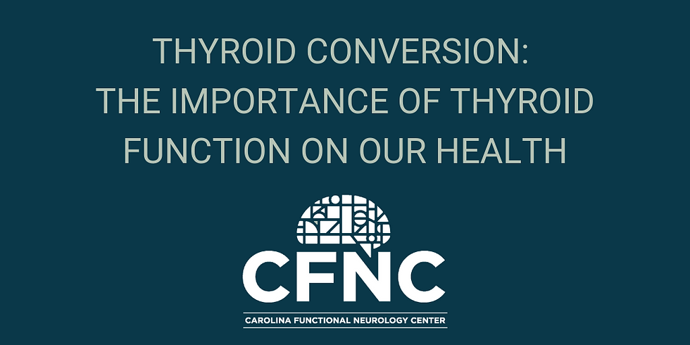 Thyroid Conversion: The Importance of Thyroid Function on our Health
