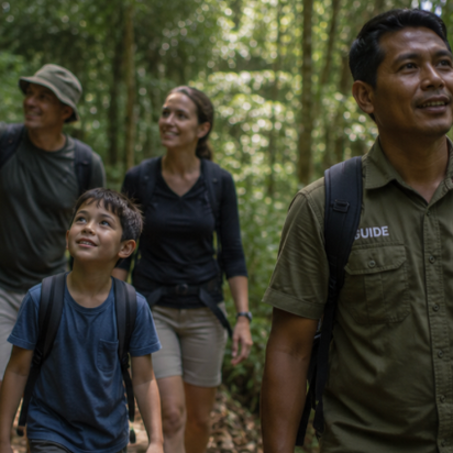 Reisen mit Kindern nach Bukit Lawang