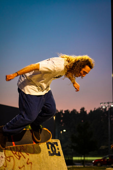Beautiful Skateboarder